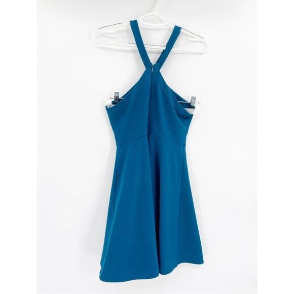Likely Fanfare Ashland Sleeveless Halter Fit and Flare Skater Mini Dress Size 4 - Picture 4 of 14